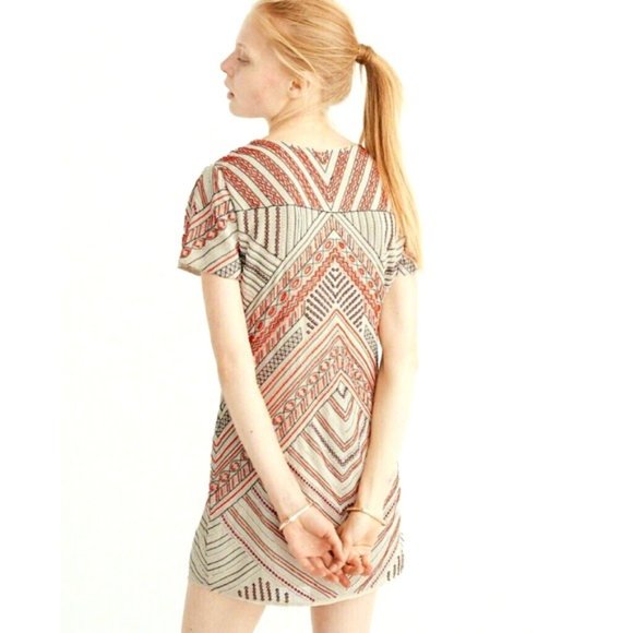 Abercrombie & Fitch Beaded Shift Dress - Size S - Picture 1 of 9